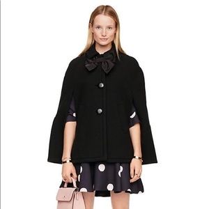 Kate Spade Bow Cape/Poncho